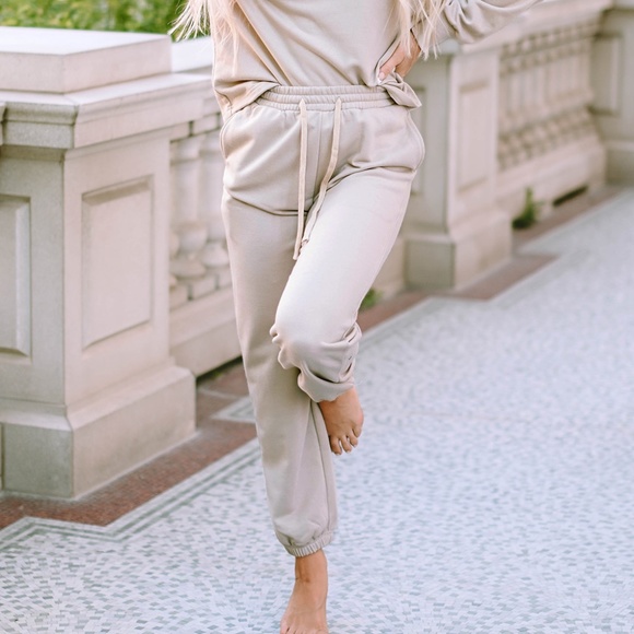 Beige Signature Loungewear - Picture 2 of 6